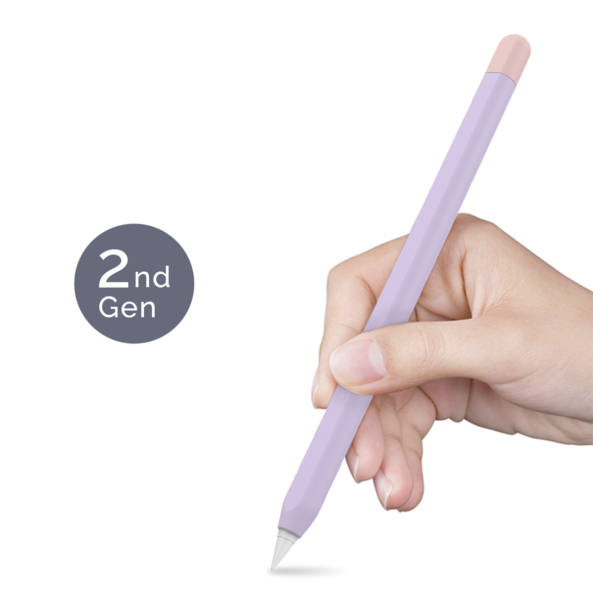AHASTYLE PT65-2 Silicone Sleeve for Apple Pencil (2nd Generation) Contrast Color Stylus Pen Soft Protective Cover AHASTYLE PT65-2 Silicone Sleeve for Apple Pencil (2nd Generation) Contrast Color Stylus Pen Soft Protective Cover